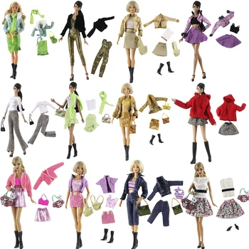 1 Nastavte Doll Oblečenie, 1:6 Rozsahu Šaty, Oblečenie pre 11.5 palcový 30 cm Bábiku Mnoho Štýl pre Výber Darčeky pre dievčatá #1