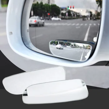 1 Pár Blind Spot Zrkadlo Široký Uhol Zrkadlo 360-Stupňový Nastaviteľný Vypuklého Zrkadla Auto mirror pre Všetky Univerzálne Vozidlá