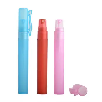 10 ml Prázdne Plastové Parfum Fľašu Rozprašovač Sprej Trubice Mini Travel Naplniteľné Fľaše Parfum Pen Veľkoobchod 2020