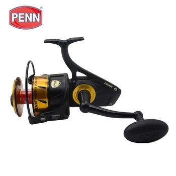 100% Originálne PENN Spinfisher VI SSVI 2500-10500 Kovové Telo Spinning Fishing Cievky 5+1BB IPX5 Zapečatené Dizajn, Veľké Slané More