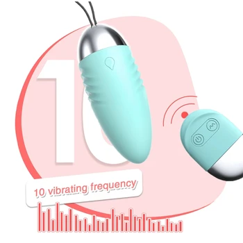 10m Bezdrôtové Diaľkové Ovládanie Vibrátory Sexuálne Hračky pre Ženy kontrolným Orgánom Stimulátor Vaginálne Masáž Dospelých Skok Vajcia Kegel Exerciser