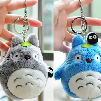 10pcs/bal 10 cm Kawaii Môj Sused Totoro Plyšové Hračky Anime Totoro Plyšové Keychain Plnené Totoro Bábika