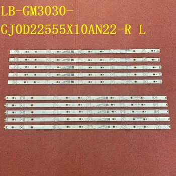 10pcs/set LED panel pre LB-GM3030-GJ0D22555X10AN22-R-1-H L T 55PUS7304 55PUS6704 55PUS7394 55PUS7504 TPT550J1-QUBH84.K 55PUS6754