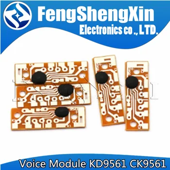 10pcs/veľa KD9561 CK9561 Hlasový Modul Alarm Modul 4 Druh Zvuk DIY Kit VCC GND