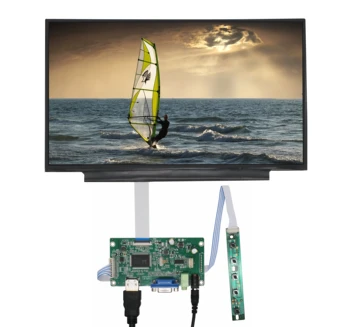 11.6 palcový IPS LCD Displej Monitor Diaľkový Ovládač riadiacej Dosky Audio Kompatibilný s HDMI VGA Pre Raspberry Pi Orange Pi PC