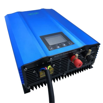 1200W Vysoká účinnosť siete kravatu micro invertor s farebné LCD PV na grid kravatu invertor nastaviteľné zabránili elektrostatickému výboju z Batérie