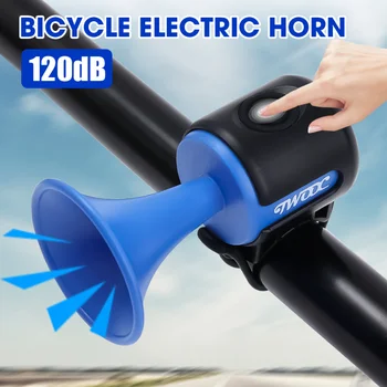 120DB Požičovňa Elektrického Horn Riadidlá Bell Bicykli Vodotesný pre Elektrické Scooter/Cestná Cyklistika Alarm Krúžok Bike Príslušenstvo