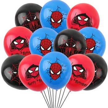 12pcs Spiderman Tému Superhrdina 12 Palcový Latexové Balóny Chlapci Narodeninovej Party Dekorácie, Hračky Pre Dieťa Dieťa Sprcha Strana Dodávky
