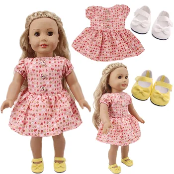 15 Krásna Bábika Šaty A Topánky Na Výber,Pre 18-Palcové American Doll & 43 cm Baby Reborn Bábiky,Naša Generácia,Nielen Šaty Alebo Topánky