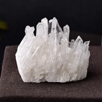 1PC Prírodné Suroviny Quartz White Crystal Clear Klastra Liečivé Kamene Krištáľ Bod, Vzor Domáce Dekorácie Surové Kryštály Minerales