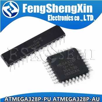 1pcs ATMEGA328P-PU ATMEGA328P U DIP-28 MEGA328P U-TH ATMEGA328P-AU TQFP-32 Microcontroller Čipy IC