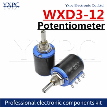 1PCS WXD3 WXD3-12 Presnosť multi-turn Potenciometer 2K2 1K 3K3 4K7 10K Ohm 100R 200R 220R 470R 2.2 K 3.3 K 4.7 K 47K 6.8 K