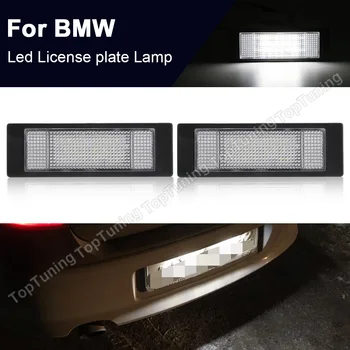2 KS 12V Biele LED Licenčné Číslo Doska Svetlá Žiarovky vhodné Na BMW E81 E87 E63 E64 F12 F13 Z4/E85 E86 E89 K48