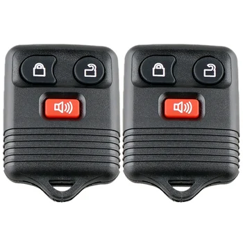 2 ks 315Mhz 3 Tlačidlá Auto Keyless ABS Vstup diaľkové Ovládanie Diaľkové príveskom CWTWB1U212 / CWTWB1U331 vhodné pre Ford