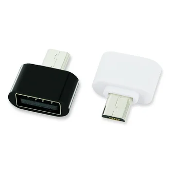 2 ks/veľa Mini OTG Kábel USB OTG Adaptér Micro USB na USB Prevodník pre Chytré telefóny, Tablet PC Android