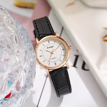 2021 Nový Príchod Jednoduchý Elegantný Kožený opasok Ženy Quartz Hodinky Pre Dámy, Dievčatá Relogio Feminino zegarek damski luxusné hodinky