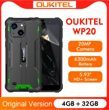 2022 Globálna Verzia Oukitel WP20 IP68 Robustný Smartphone 5.93