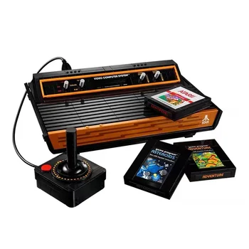 2022 NOVÉ IKONY Série 10306 Konzolu Atari 2600 Model Stavebný kameň Tehla Montáž TV Hry detská Hračka Detí, Darček