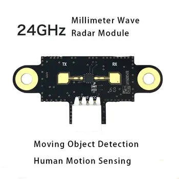 24G milimeter vlna radarový snímač modul LD116S inteligentné ľudské telo pohybu snímača prepínač vzdialenosť nastaviteľné