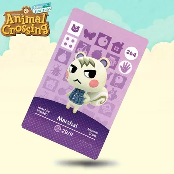 264 Maršal Animal Crossing Karty Amiibo Karty Práce pre Prepínanie NS 3DS Hry
