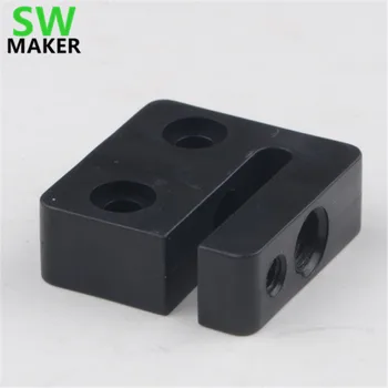 2ks 8mm Metrika Acme Viesť Skrutka Matica Blok TR8x8 / TR8x4 / TR8x2 verzia TR8 POM matica pre CNC 3D tlačiarne náhradné diely