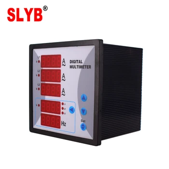 3 Fáza 96*96 Digitálny Displej Multimeter Electric Power Meter SLYB292Z-9X5-IUF AC220V