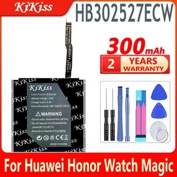 300mAh KiKiss Batérie HB302527ECW Pre Huawei Honor Sledovať Magic GT Sledovať, Vysoká Kapacita Batérie