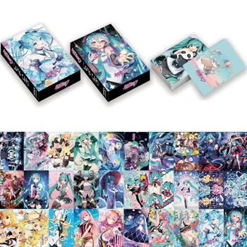 30Pcs/ Japonskom Anime Hatsune Miku Lomo Obojstranný Hd Foto Karty Children\'s Board Game Hračky Kolekcia Karty k Narodeninám