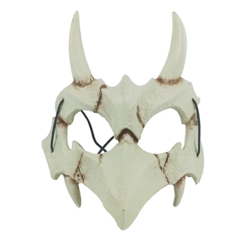 3D Kostí Lebky Halloween Masky Strašidelné Masky Cosplay Maškaráda Karneval Party Rekvizity Ropeplay Zvierat Maska pre Dospelých, Deti