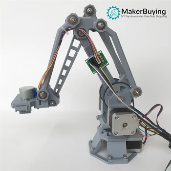 3D tlač stepper motor 4 os kotúč s vysokou presnosťou robotické rameno automatizácie