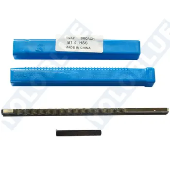 4 mm B1 Push-Typ drážkou pera Broache Metrika Veľkosť HSS drážkou pera Rezné nástroje pre CNC