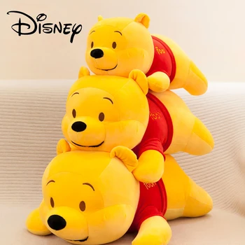 45-75 cm Disney Winnie The Pooh Plyšový Vankúš Roztomilý Kreslený Plnené Plushie Big Bear Bábika Domova Hračky Priateľka Prekvapenie Darček