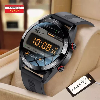 454*454 AMOLED displej smart hodinky Vždy zobrazovať čas bluetooth zavolať miestnu hudbu smartwatch mužov pre Android TWS slúchadlá