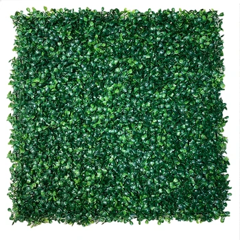 50cmx50cm Milan Kvet A Tráva Ploché Zelené Rastlinné Steny Anti Kyslíka A opaľovací Krém Umelé Plastové Záhradné Dekorácie Domov