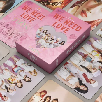 55pcs/set Kpop STAYC Potrebujeme Lásku Album Lomo Karty K-pop Stayc Photocards