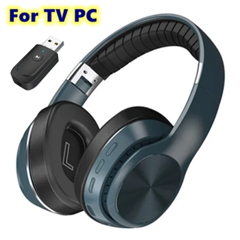 8D Stereo TV Bezdrôtové Slúchadlá s Televíziou TV PC AUX Audio Adaptér Bluetooth pre Telefón, Notebook, PC Reproduktor Bluetooth Headset