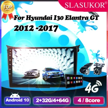 9 palcový Android 10 Aute 6 G+128G Rádia Pre Hyundai I30 Elantra GT 2012 - 2017 Autoradio DSP 4G 8 Jadro GPS Navigácie Stereo Č 2din