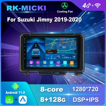 9 Palcový Android 11.0 Na Suzuki Jimny 2019 2020 Multimediálny Prehrávač Auto Rádio GPS Carplay 4G WiFi DSP Bluetooth