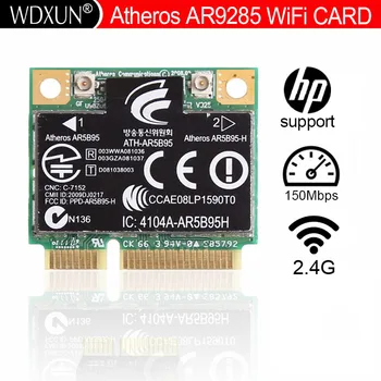 Atheros AR5B95 AR9285 802.11 B/G/N Wireless Wifi Pol Veľkosť Mini PCI-E Karty SPS:605560-005 Pre HP CQ62 G42 CQ56 G6 G72 DV5 dv6 dv7