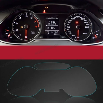 Auto LCD Panel Obrazovky Ochranný Film na Audi A4 A5 2013 2014 2015 2016 2017 2018 2019 2020 2021 2022 B9 S4 Avant Nálepky