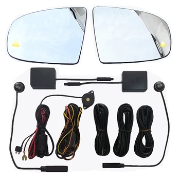 Auto Senzor Blind Spot Detection, Bezpečnostný Systém BSD BSM Monitor Zozadu Strane Zrkadla na BMW X3 X4 X5 X6 E70 E71 f30 f10G30