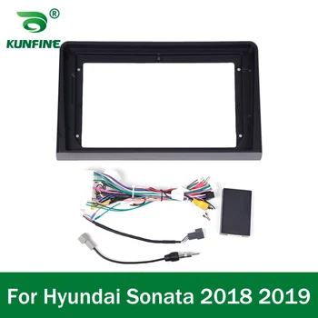 Automobilová GPS Navigácia Stereo Pre Hyundai Sonata 2018 2019 Rádio Fascias Panel Rám na Uchytenie 2Din 9 palec V Dash headunit obrazovke