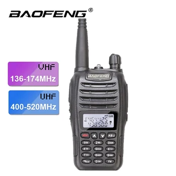 Baofeng UV-B6 Ham Rádio VHF 136-174MHz UHF 400-480MHz Dual Band Mobile obojsmerné Rádiové ručné walkie talkie