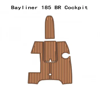 Bayliner 185 BR Kokpitu Loď EVA Faux Týk Palube Poschodí Pad