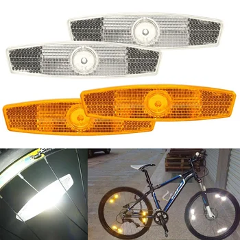 Bicykel Hovoril Reflektor Upozornenie Reflektor Kolesa Bicykla Reflexné Pásky MTB, Road na Bicykli Kolesa Lampa Bicykli, Cyklistické Doplnky,