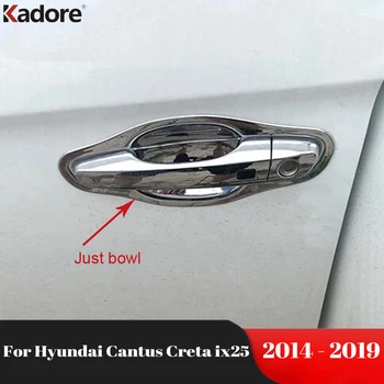 Bočné Dvere, Rukoväť Misa, Kryt, Výbava Pre Hyundai Cantus Creta ix25 2014-2016 2017 2018 2019 Chrome Liatie Nálepky, Auto Príslušenstvo