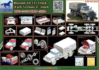 Bronco CB35193 1/35 ruský Zil-131 Truck Skoro Verzia