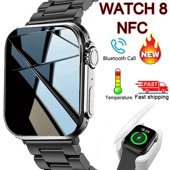 CHYCET IWO Smart Hodinky Mužov Série 8 NFC Smartwatch Ženy 2.0-Palcové Športové Bluetooth Hovor Fitness Tracker Hodiny Pre Android, IOS