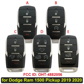 CN087044 3/4/5/6B pre Dodge RAM 1500 Vyzdvihnutie 2019 2020 Smart Prox Diaľkové Tlačidlo 433Mhz PCF7939M HITAG AES 4A Čip FCC OHT-4882056