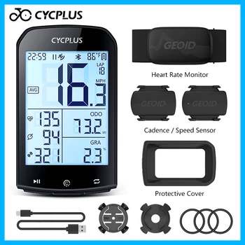 CYCPLUS M1 Bike Príslušenstvo GPS Požičovňa Počítačov Cyklistické Rýchlomer Bluetooth 5.0 ANT+ Ciclismo Speed Meter pre Garmin Zwift